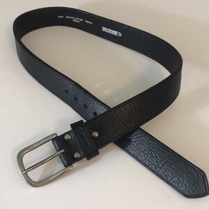 Wolverine Black Leather Belt Mens Size 32 Classic Business Preppy